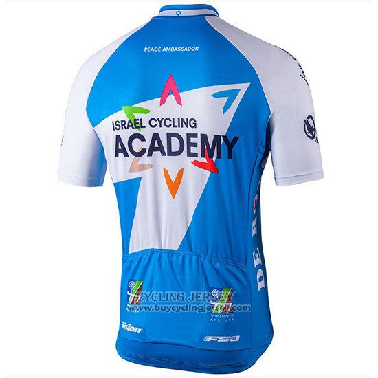 2018 Jersey Israel Cycling Academy White and Blue